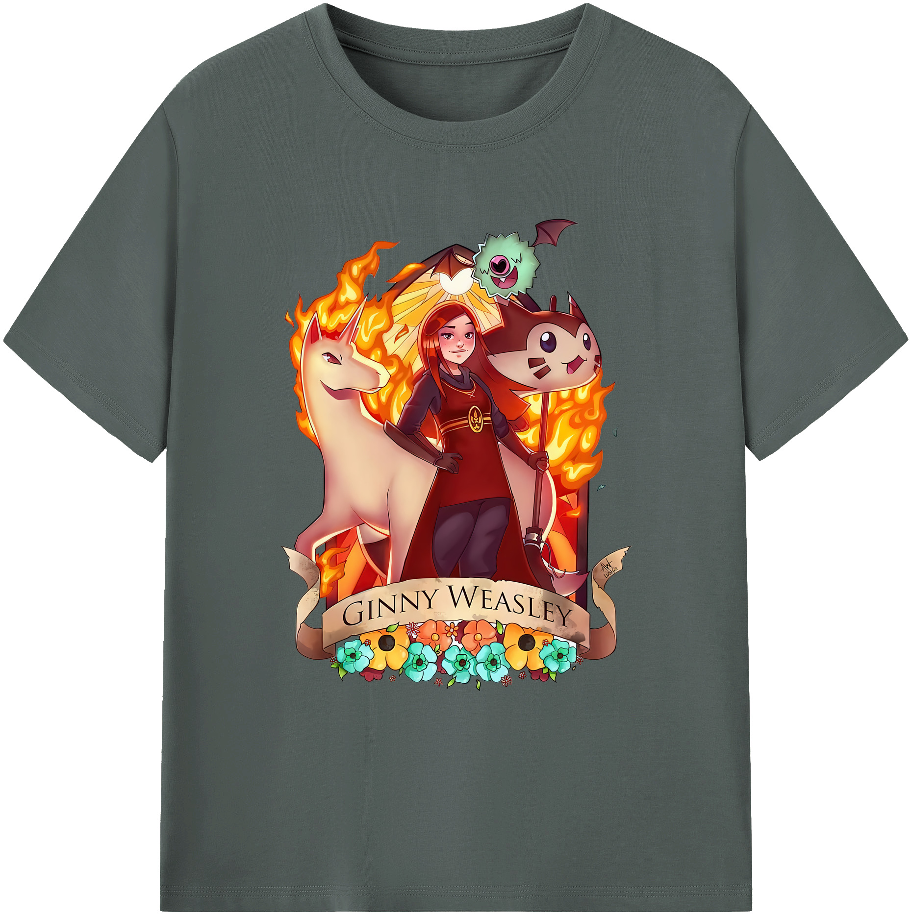 （画像用） Harry Potter ハリー・ポッターシリーズ 綿100％ メンズ半袖Tシャツ｜肌触りやわらか＆通気性